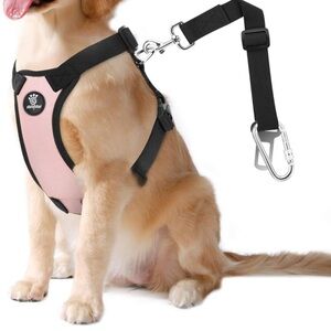 VavoPaw pink dog harness